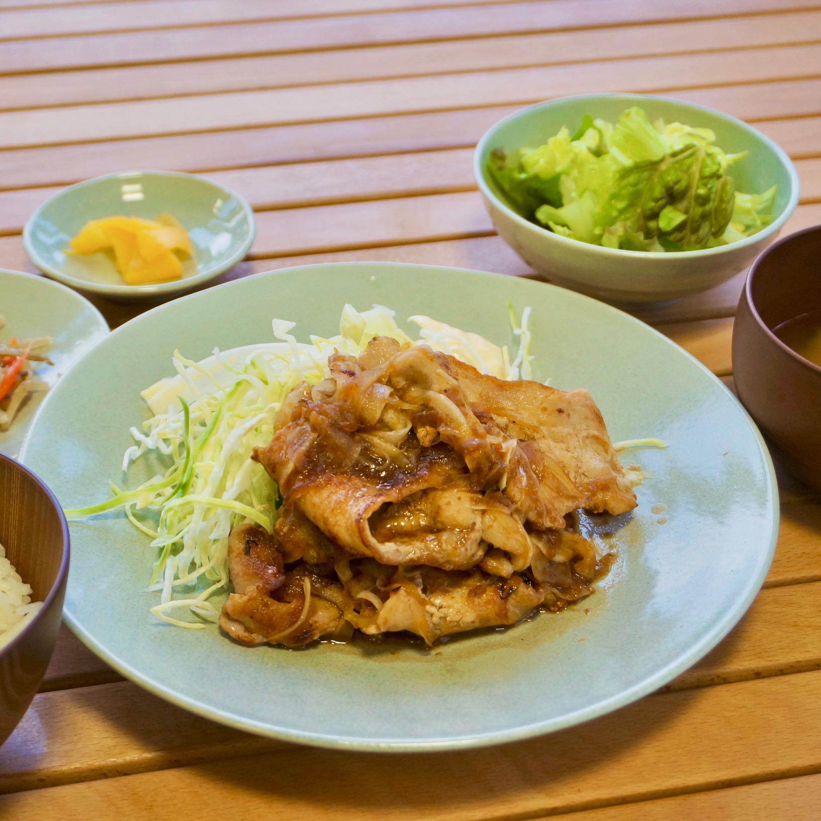 定食メニュー