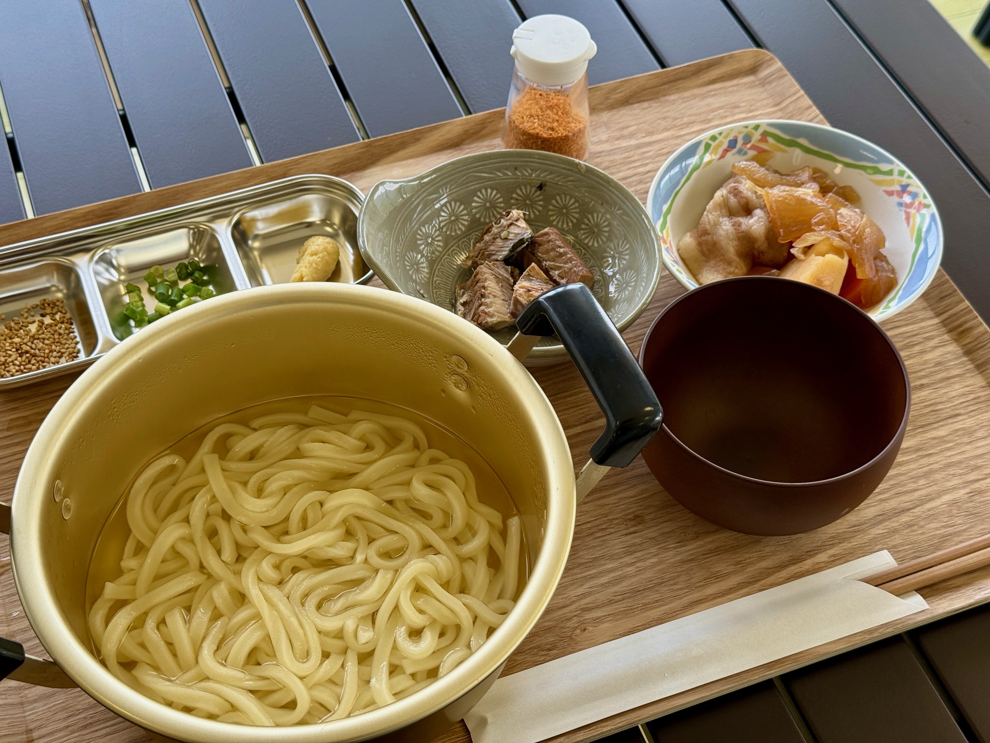 徳山村郷土料理「地獄うどん」